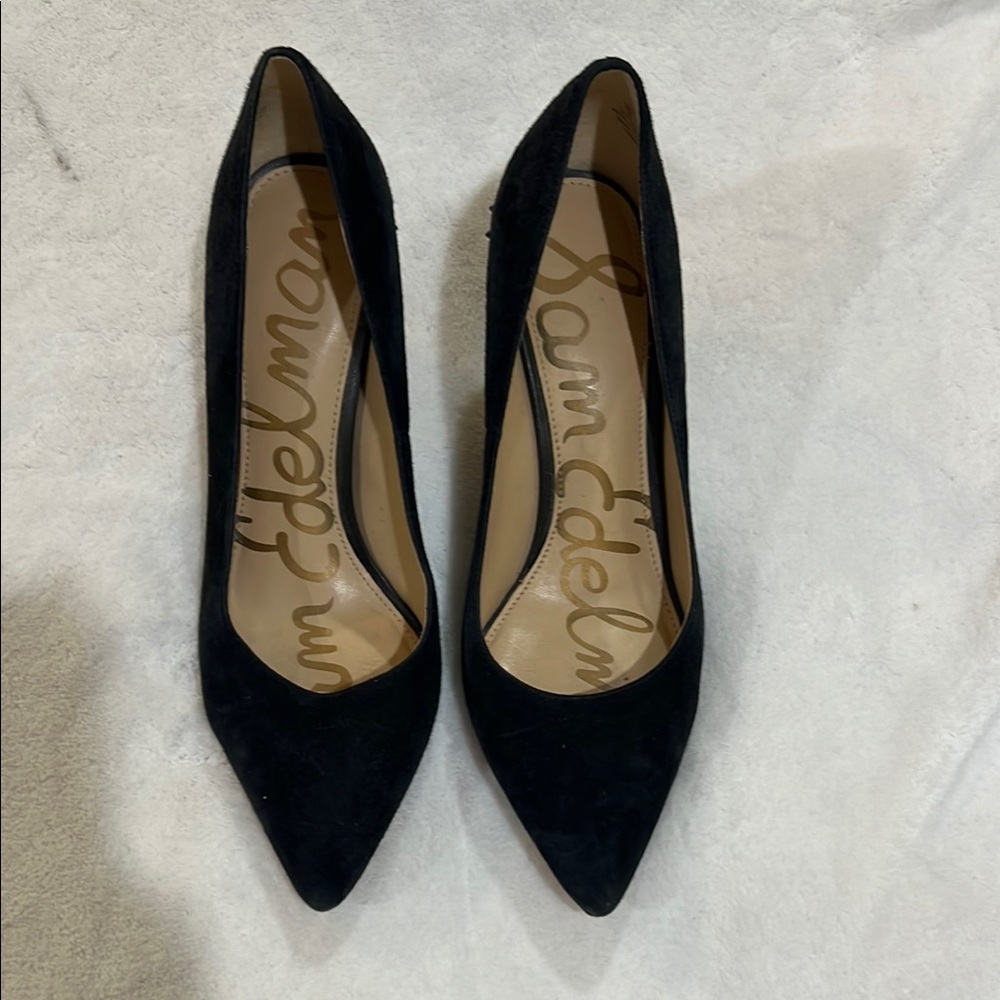 Sam Edelman Black Heels Classic Design